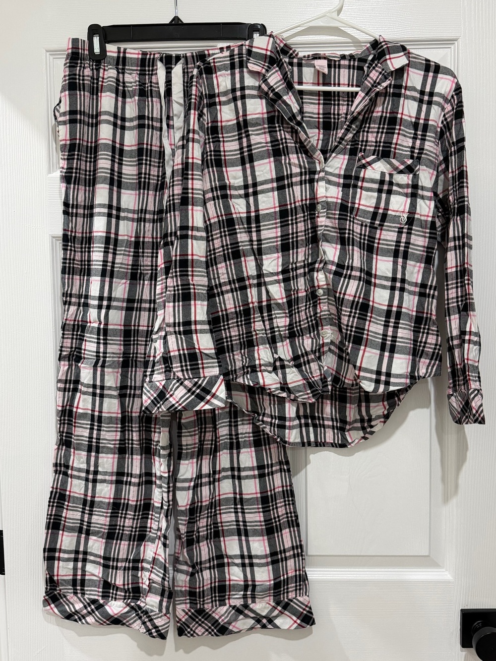 Victoria's Secret Pink - Plaid Pajama Set